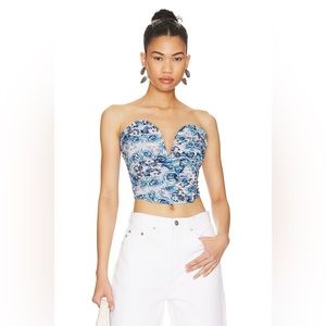 Sienna Floral Ruched Top